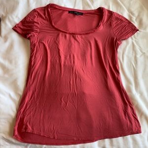 White House Black Market Red Shirt